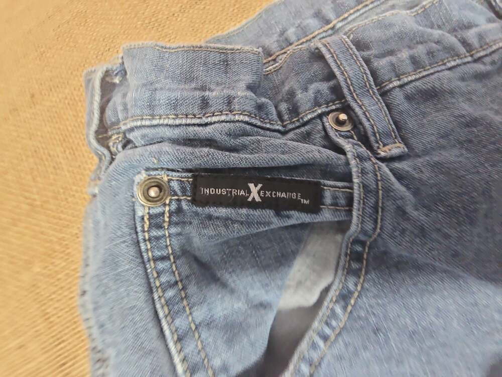 Industrial Exchange Men's Vintage Carpenter Denim Jeans Size 34x34 - Picture 3 of 7